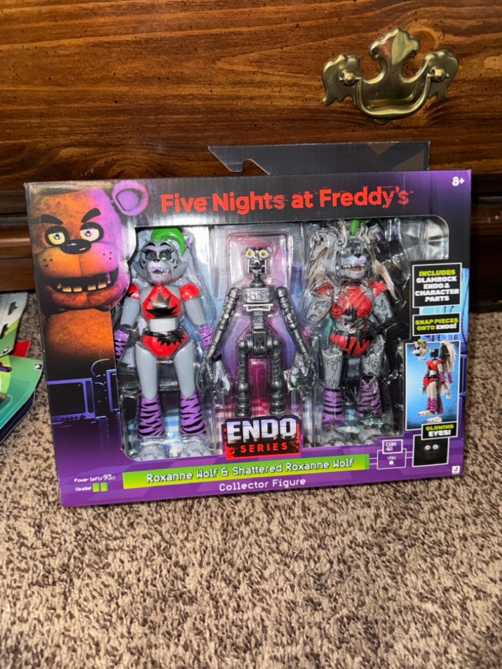 Five Nights at Freddy's FNAF Endo GLAMROCK Roxanne Wolf & SHATTERED Wave 3
